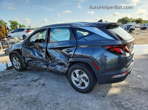 5NMJA3AE4NH030249 2022 HYUNDAI TUCSON Gray Trasero izquierdo