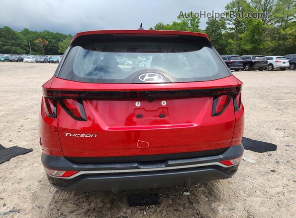 5NMJA3AE4PH261297 2023 HYUNDAI TUCSON Red უკანა ხედი