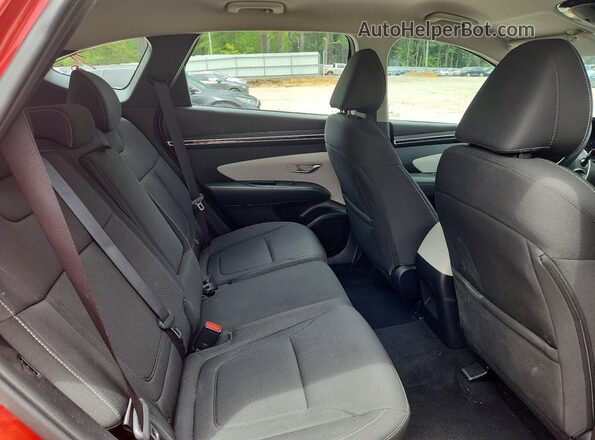 5NMJA3AE4PH261297 2023 HYUNDAI TUCSON Red უკანა სალონის ხედი