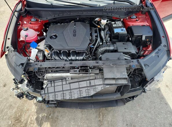 5NMJA3DE2SH569332 2025 HYUNDAI TUCSON Red Widok komory silnika