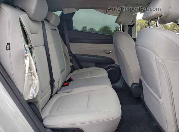 5NMJA3DE2SH591234 2025 HYUNDAI TUCSON White უკანა სავარძლების ხედი