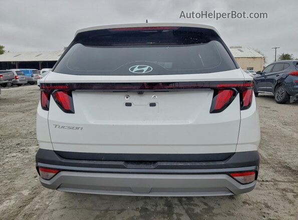 5NMJA3DE2SH591234 2025 HYUNDAI TUCSON White უკანა ხედი