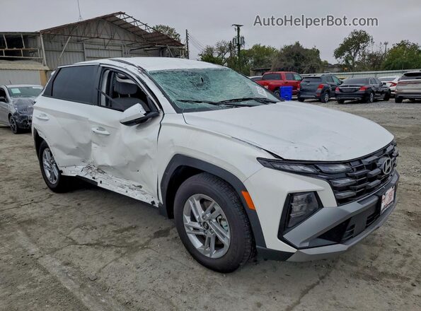 5NMJA3DE2SH591234 2025 HYUNDAI TUCSON White წინა მარჯვენა