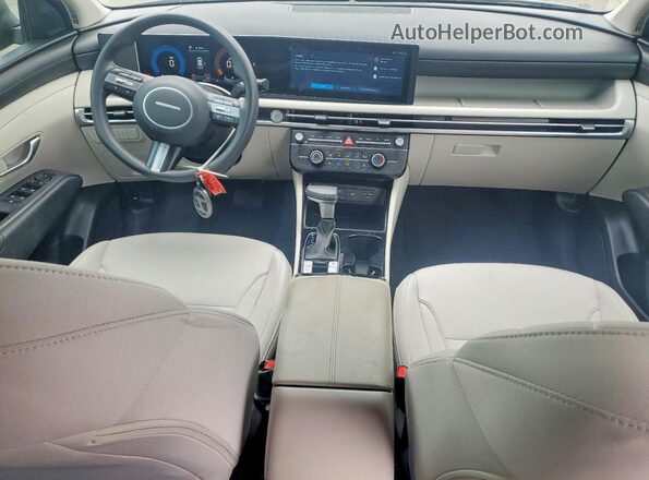 5NMJA3DE4SH530872 2025 HYUNDAI TUCSON Gray Առջևի վահանակի տեսք