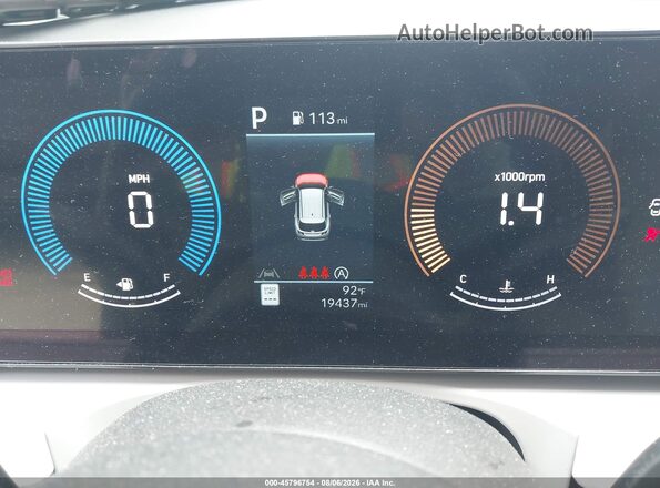 5NMJA3DE5SH477809 2025 HYUNDAI TUCSON Black Vista de los asientos traseros
