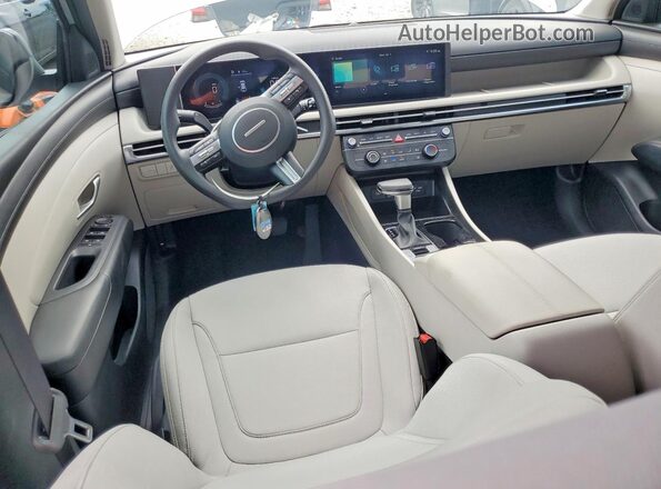 5NMJA3DE6SH571908 2025 HYUNDAI TUCSON Silver Dashboard view