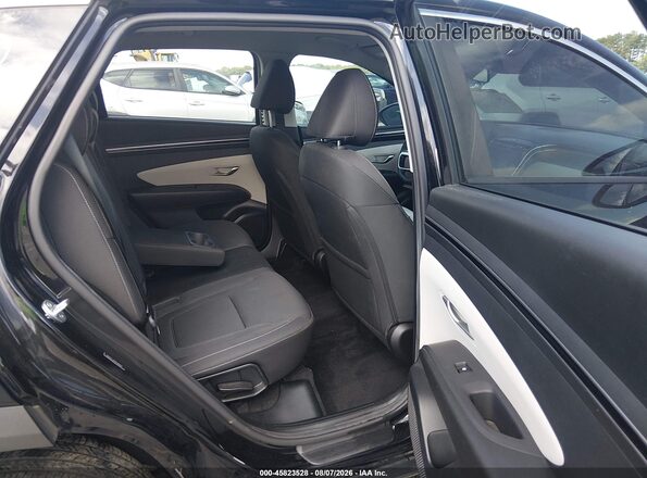 5NMJACAE0PH280820 2023 HYUNDAI TUCSON Black VIN კოდის სტიკერის ხედი