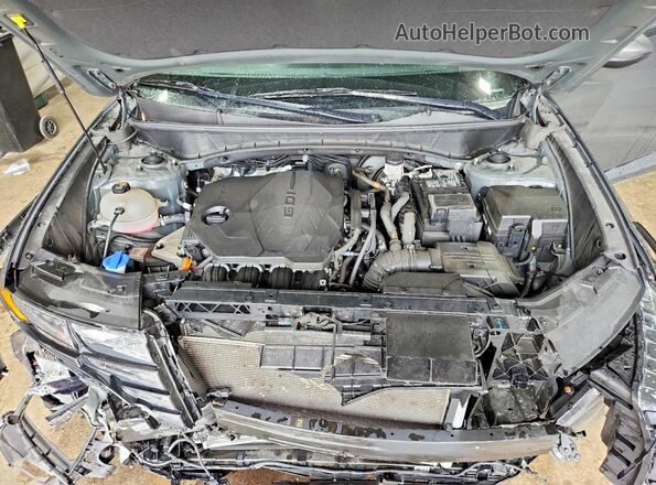5NMJACAE1PH262391 2023 HYUNDAI TUCSON Gray Vista del compartimento del motor
