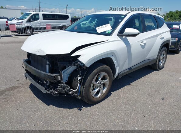 5NMJACAE2PH236883 2023 HYUNDAI TUCSON White Առջևի ձախ երեք քառորդ տեսարան