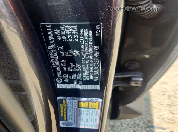5NMJACAE3PH268208 2023 HYUNDAI TUCSON Серый Вид наклейки с VIN-кодом
