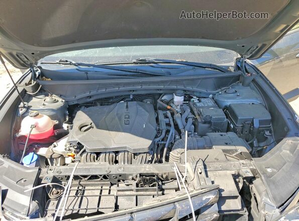 5NMJACAE4NH025441 2022 HYUNDAI TUCSON Charcoal უკანა სალონის ხედი