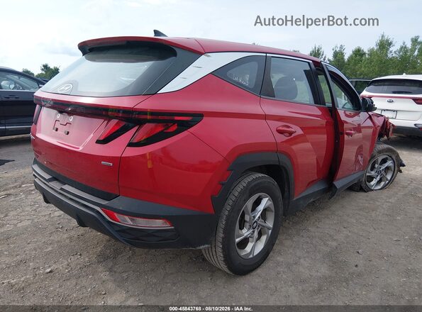 5NMJACAE7NH015454 2022 HYUNDAI TUCSON Red უკანა მარჯვენა