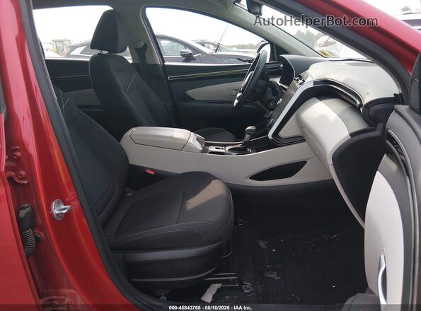 5NMJACAE7NH015454 2022 HYUNDAI TUCSON Red წინა სალონის ხედი