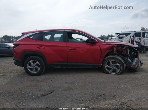 5NMJACAE7NH015454 2022 HYUNDAI TUCSON Red სალონის 360-გრადუსიანი ხედი