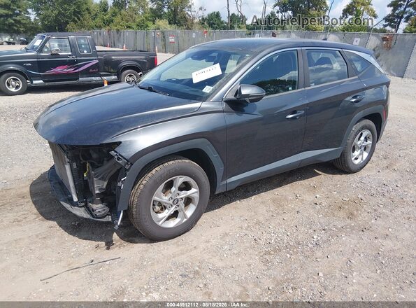 5NMJACAE7NH057204 2022 HYUNDAI TUCSON Gray Առջևի ձախ երեք քառորդ տեսարան