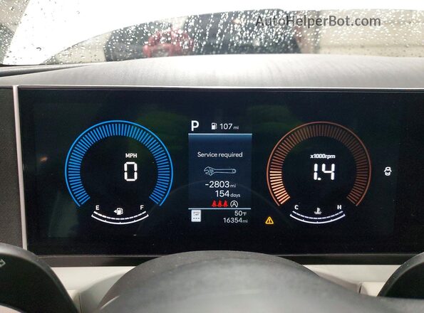 5NMJACDE2SH529042 2025 HYUNDAI TUCSON White Widok wnętrza z tyłu