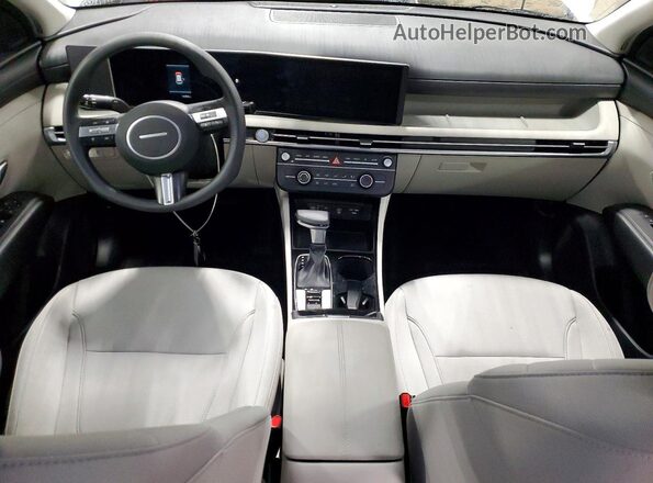 5NMJACDE2SH529042 2025 HYUNDAI TUCSON White Սարքավորումների վահանակի տեսք