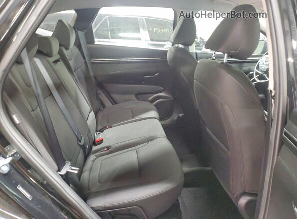 5NMJACDE9RH434651 2024 HYUNDAI TUCSON Black უკანა სავარძლების ხედი
