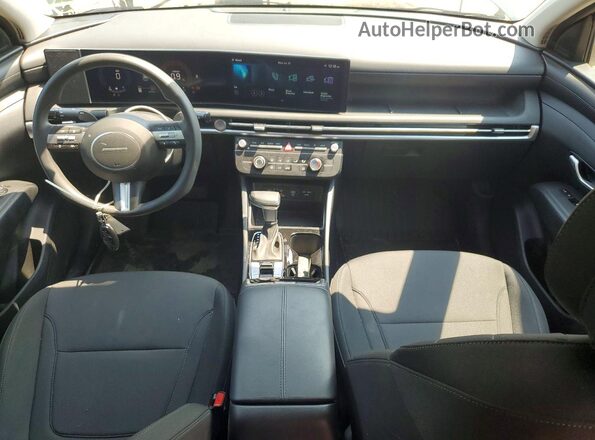 5NMJACDEXSH559860 2025 HYUNDAI TUCSON Black Dashboard view
