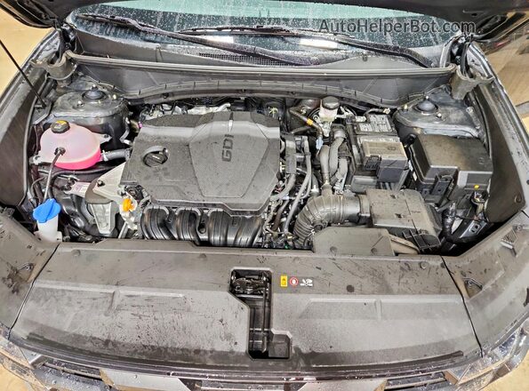 5NMJACDEXSH606224 2025 HYUNDAI TUCSON Black Շարժիչի բաժամունքի տեսք
