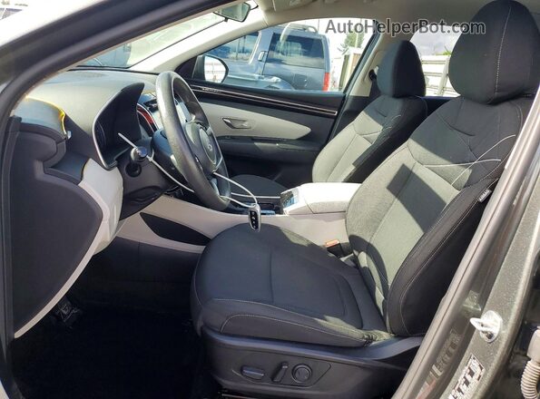 5NMJB3AE0NH034988 2022 HYUNDAI TUCSON Серый Вид салона спереди