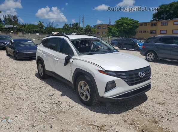 5NMJB3AE0NH035364 2022 HYUNDAI TUCSON Белый Передняя правая четверть
