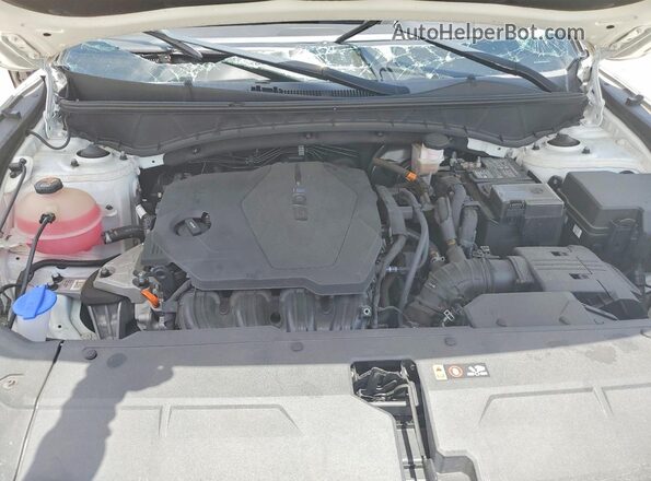 5NMJB3AE0NH035364 2022 HYUNDAI TUCSON Белый Вид задней части салона