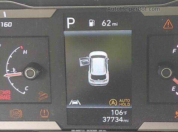 5NMJB3AE0NH115876 2022 HYUNDAI TUCSON Серый 