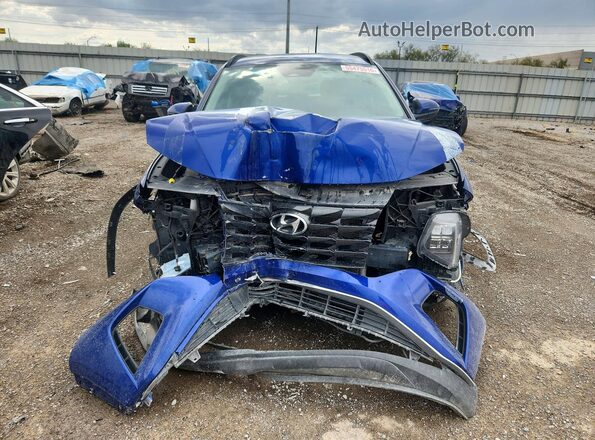 5NMJB3AE1NH117684 2022 HYUNDAI TUCSON Blue Widok z przodu