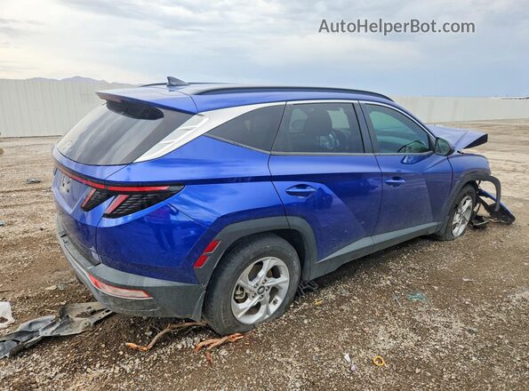 5NMJB3AE1NH117684 2022 HYUNDAI TUCSON Blue Tył prawy