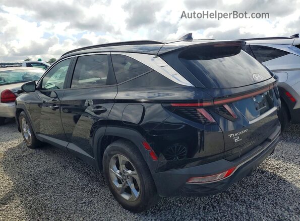 5NMJB3AE2NH028979 2022 HYUNDAI TUCSON Black Tył lewy