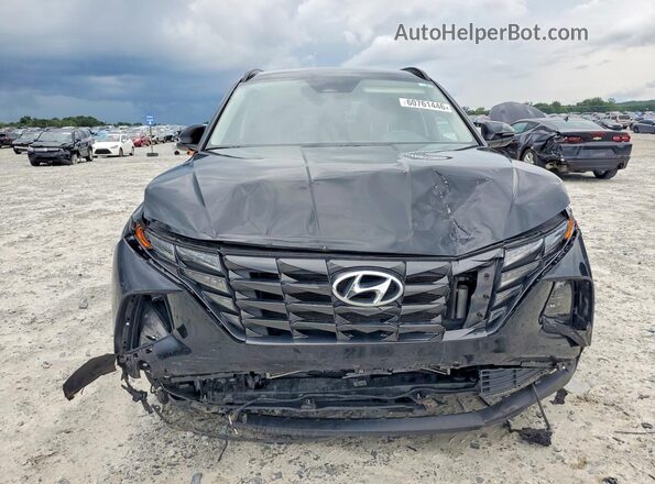 5NMJB3AE2NH028979 2022 HYUNDAI TUCSON Black Widok z przodu