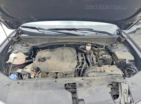 5NMJB3AE2NH028979 2022 HYUNDAI TUCSON Black Widok komory silnika