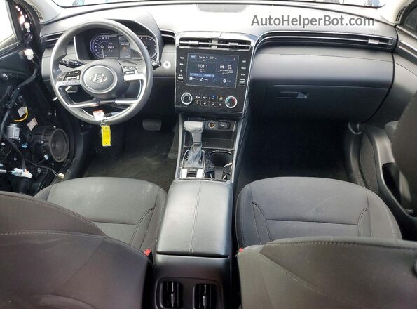 5NMJB3AE2NH081620 2022 HYUNDAI TUCSON Black Widok deski rozdzielczej