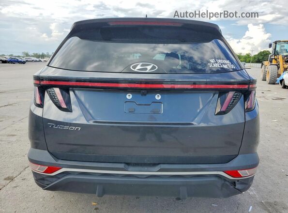 5NMJB3AE2NH081620 2022 HYUNDAI TUCSON Black Widok z tyłu