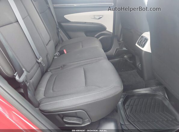 5NMJB3AE3NH094182 2022 HYUNDAI TUCSON Red Vista de la etiqueta del VIN