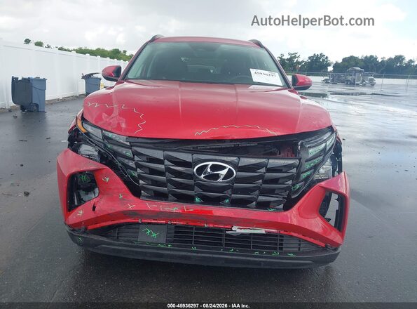 5NMJB3AE3NH094182 2022 HYUNDAI TUCSON Red Vista del cuadro de instrumentos