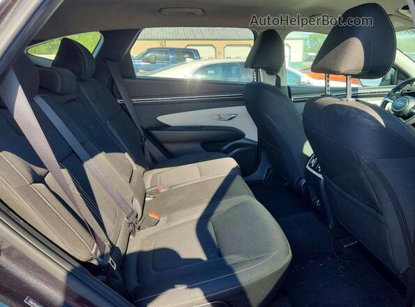 5NMJB3AE3PH248215 2023 HYUNDAI TUCSON Black უკანა სავარძლების ხედი