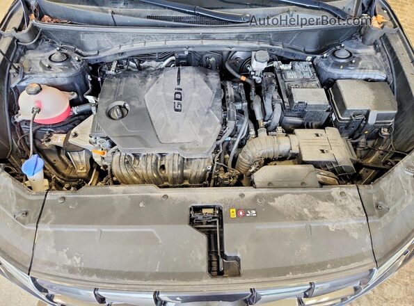 5NMJB3AE3PH273180 2023 HYUNDAI TUCSON Black Widok komory silnika