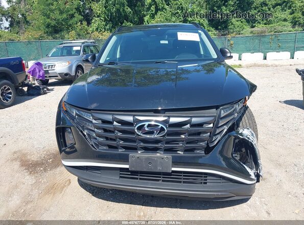 5NMJB3AE4NH011004 2022 HYUNDAI TUCSON Black Widok wnętrza z tyłu