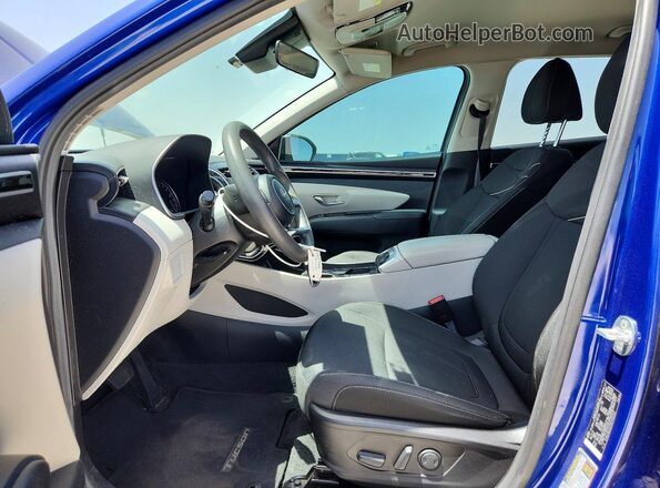 5NMJB3AE5NH085547 2022 HYUNDAI TUCSON Blue Սալոնի դիմացի տեսք