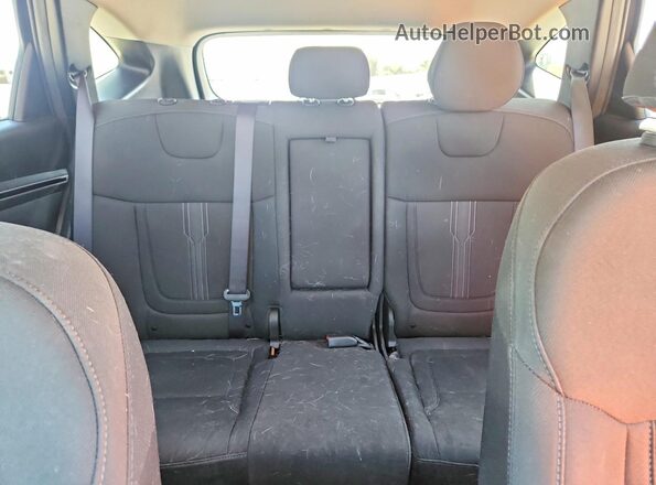5NMJB3AE5PH198675 2023 HYUNDAI TUCSON Gray უკანა სავარძლების ხედი