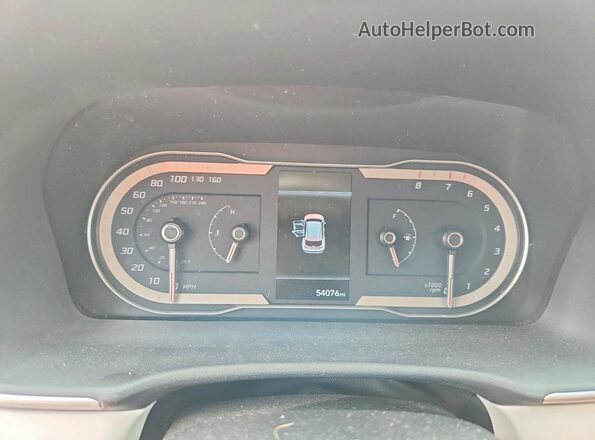 5NMJB3AE5PH236955 2023 HYUNDAI TUCSON Red Вид щитка приладів