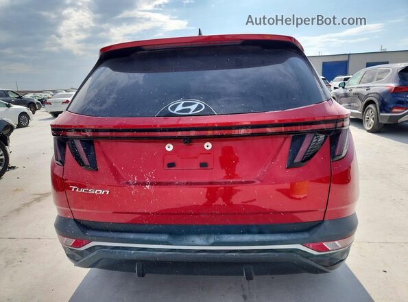 5NMJB3AE5PH236955 2023 HYUNDAI TUCSON Red Вид ззаду