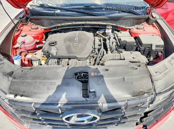 5NMJB3AE5PH236955 2023 HYUNDAI TUCSON Red Вид задньої частини салону