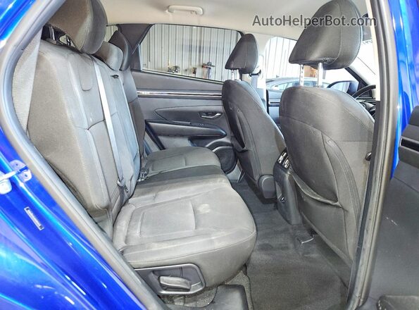 5NMJB3AE6NH043470 2022 HYUNDAI TUCSON Синий Вид задней части салона