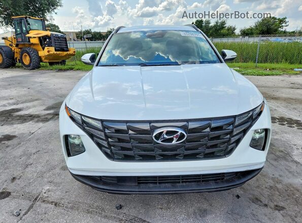 5NMJB3AE6NH155847 2022 HYUNDAI TUCSON White წინა ხედი