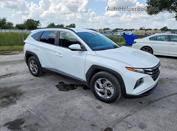 5NMJB3AE6NH155847 2022 HYUNDAI TUCSON White წინა მარჯვენა