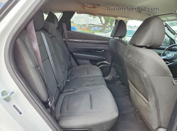 5NMJB3AE6NH155847 2022 HYUNDAI TUCSON White უკანა სალონის ხედი
