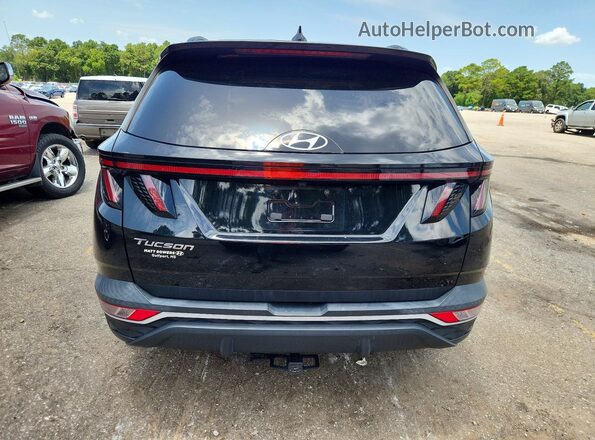 5NMJB3AE7NH149295 2022 HYUNDAI TUCSON Black Widok z tyłu
